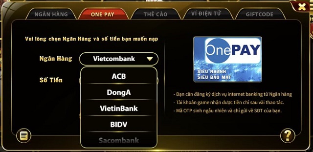 Đảm bảo an toàn với Onepay