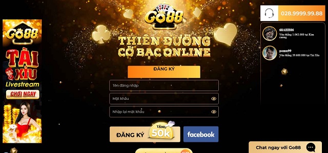 Tính hợp pháp của Go88