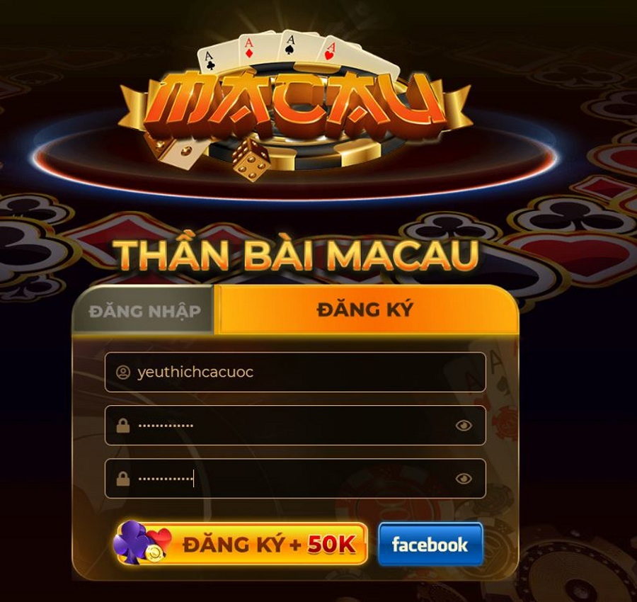 Cổng game bài đổi thưởng uy tín Macau Club