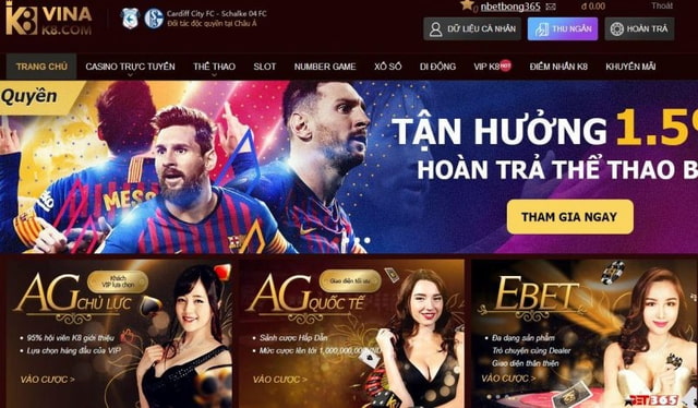 K8 – Game casino online uy tín nhất cá cược nổi tiếng châu Á