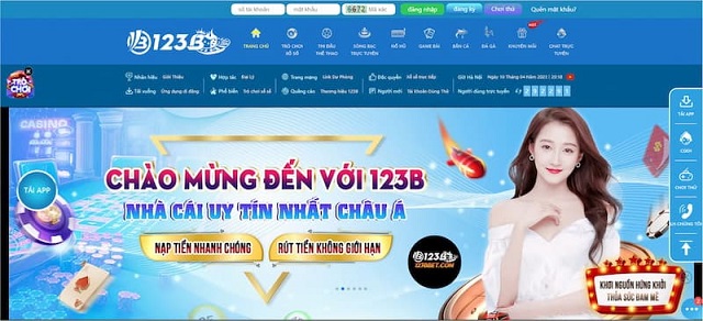 123B là địa chỉ cá cược uy tín hàng đầu tại châu Á 